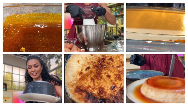 Secretul culinar pe care se bazează Majda, atunci când pregătește cremă de zahăr ars! 