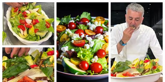 Salată de vară, rețeta lui chef Joseph Hadad! Descoperă-i ingredientele și bucură-te de gustul răcoritor: 