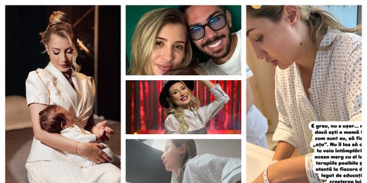 Claudia Puican, despre intervenția suferită odată cu operația de cezariană. Își mai dorește artista un alt copil? “Doctorul când le-a văzut, s-a mirat că am dus sarcina până la capăt cu ele pe uter.”