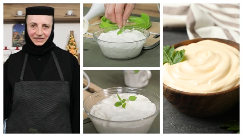 Maioneză de post, pregătită de Maica Alexandra! Cu doar 3 ingrediente principale, ai o maioneză de vis chiar la tine acasă: 