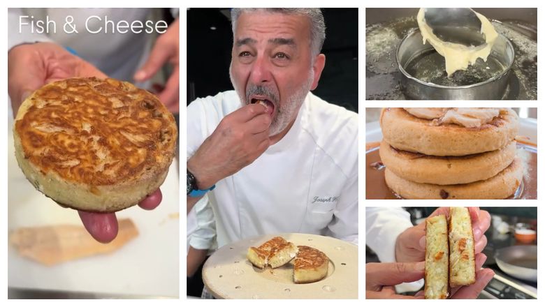 Clătite pufoase cu brânză și pește, rețeta lui chef Joseph Hadad! Descoperă un alt mod de a prepara clătitele, pentru micul dejun: 