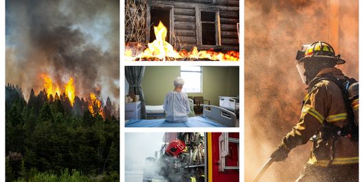 Un copil a pierit tragic în Vaslui, iar bunica lui este în stare gravă la spital! Casa în care se aflau, le-a luat foc în toiul nopții