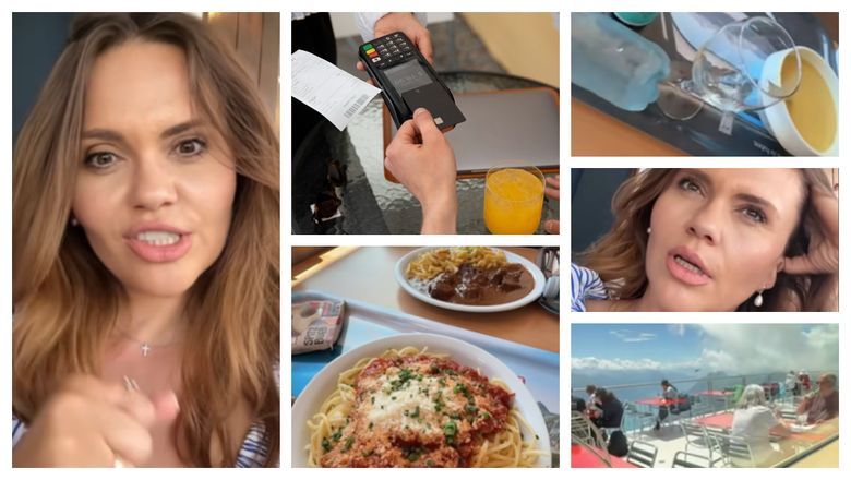 Cât au costat-o pe Cristina Șișcanu, 3 porții de mâncare, în vacanța din Elveția? Vedeta TV nu a avut cea mai plăcută experiență! 