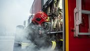 Incendiu locuință din Galați