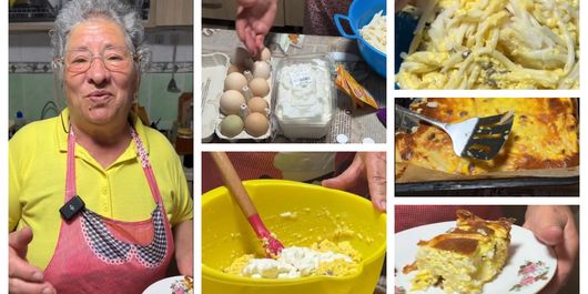 Macaroane cu brânză și stafide, rețeta pregătită de bunica Lucreția. „Așa cum le fac eu de când mă știu.”