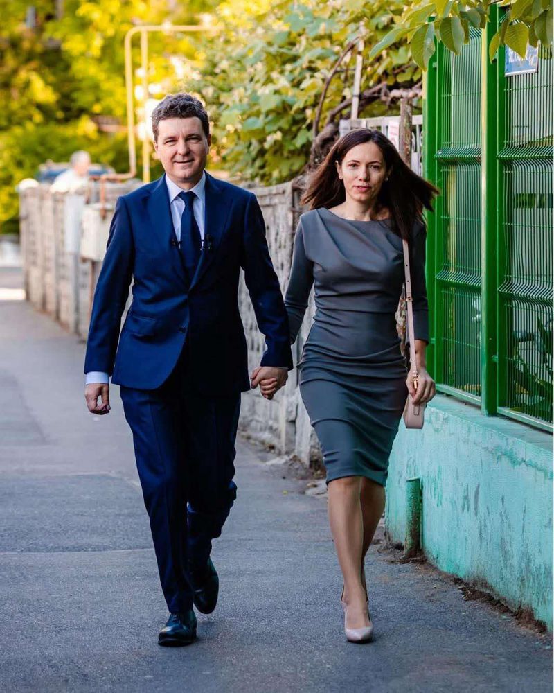 Nicușor Dan și Mirabela Grădinaru