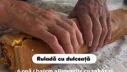 Geta Sterp-ruladă cu dulceață