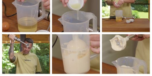 Maioneză la minut, rețeta pregătită de chef Ștefan Popescu. Ce ingrediente folosește. „Depinde cum o vrei. Chiar bun!”