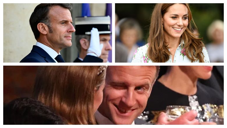 Gestul făcut de președintele francez, Emmanuel Macron, către prințesa de Wales, a surprins pe toată lumea!
