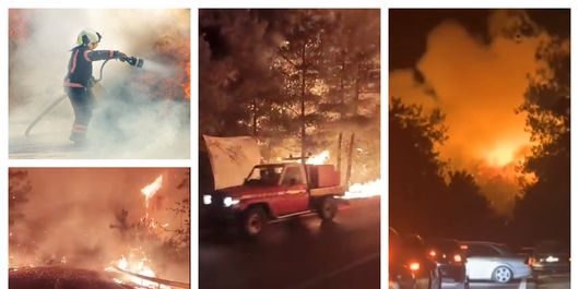 Insula din Grecia care trebuie ocolită cu orice preț în această perioadă! A luat foc, iar incendiul s-a extins cu rapiditate
