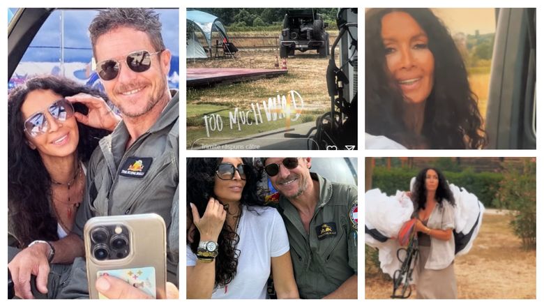 Imaginile cu Felix Baumgartner și Mihaela Rădulescu, cu câteva ore înainte ca acesta să se stingă din viață