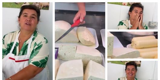 Cu cât vinde mama Geta, produsele lactate făcute cu mânuțele ei, la propriul magazin? 