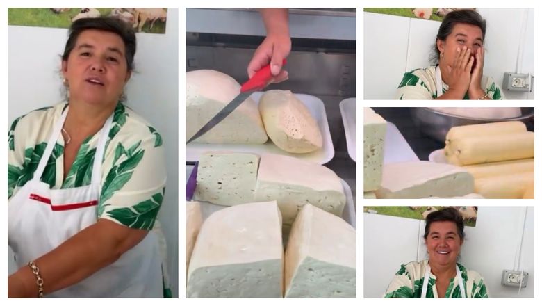 Cu cât vinde mama Geta, produsele lactate făcute cu mânuțele ei, la propriul magazin? 