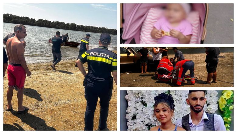 O zi petrecută pe o plajă de lângă Dunăre a fost și ultima în viață, pentru doi tineri părinți! Tatăl și-a salvat fiica de 9 luni de la înec, dar el și soția nu au mai avut nicio șansă