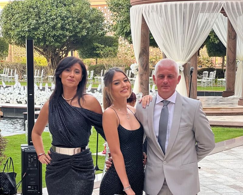 Virgil Ianțu și fiica sa