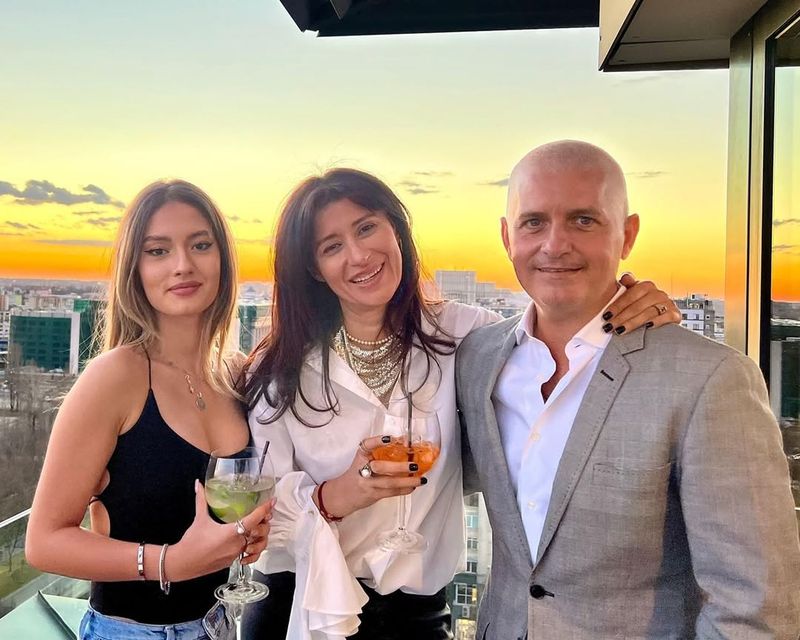 Virgil Ianțu și fiica sa