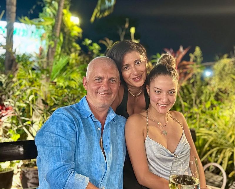 Virgil Ianțu și fiica sa