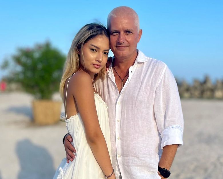 Virgil Ianțu și fiica sa