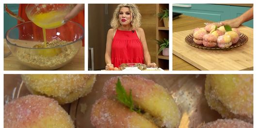 VIDEO Alina Laufer a pregătit piersicuțe, desertul care ne aduce aminte de copilărie: „Nu ne dorim să se rumenească, vrem să fie făcute.”