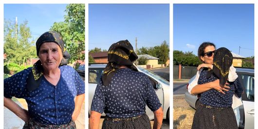 FOTO Bunica Gherghina, imagini emoționante alături de fiica sa: „De doi ani nu am văzut-o, de doi ani nu am mângâiat-o.”