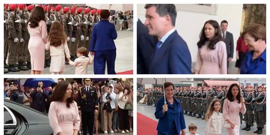 FOTO A avut loc prima vizită oficială a președintelui Nicușor Dan, în Austria! Acesta s-a prezentat alături de întreaga sa familie