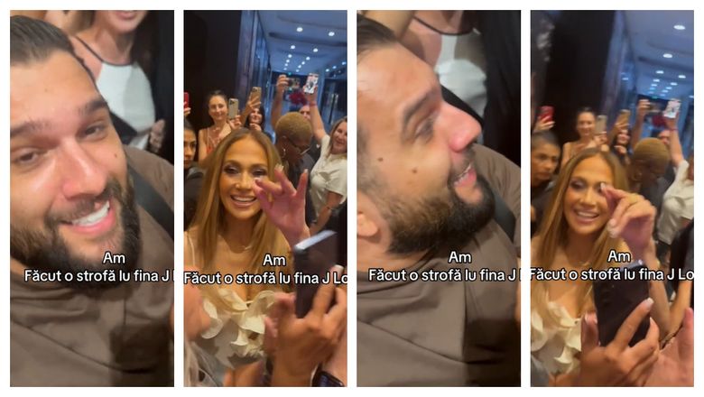 Ce vers i-a compus Tzancă Uraganu lui Jennifer Lopez, fiind față în față cu artista internațională