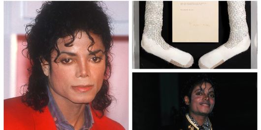 FOTO Un accesoriu cu cristale purtat de celebrul Michael Jackson la un concert din anul 1997, a fost vândut la un preț uriaș!
