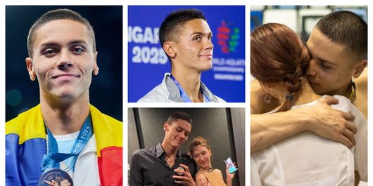 Ce au făcut David Popovici și iubita lui, după ce tânărul a câștigat cele două medalii de aur la Mondiale