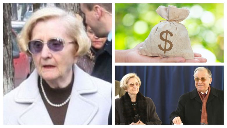 Ce pensie ar putea lua Nina, soția lui Ion Iliescu, după decesul fostului președinte