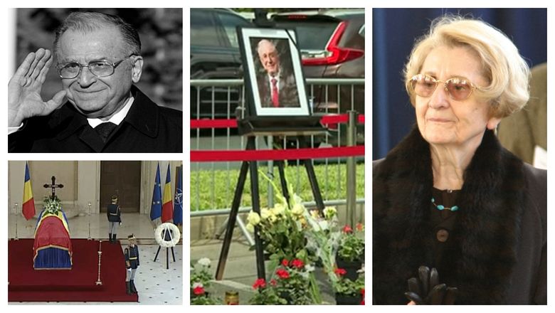 Nina Iliescu nu este prezentă la Palatul Cotroceni. Cum și-a luat rămas bun soția lui Ion Iliescu și ce gest a făcut