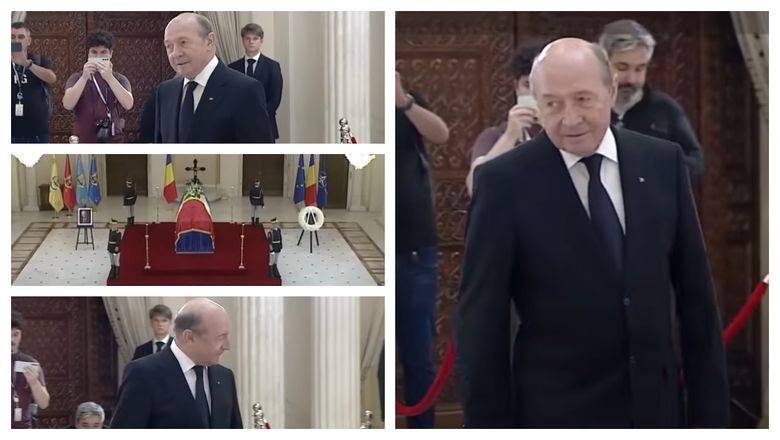 Fostul președinte al României, Traian Băsescu s-a aflat și el printre cei care i-au adus un omagiu regretatului Ion Iliescu! Ce gest surprinzător și plin de respect a făcut acesta?