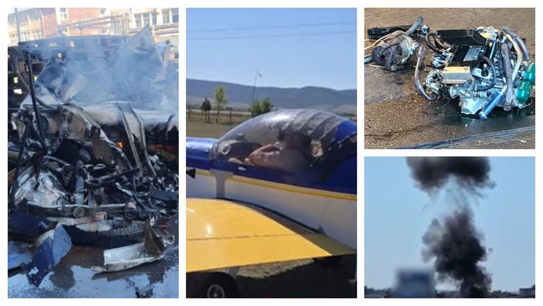 FOTO Ce fotografie au postat cei doi bărbați înainte să-și piardă viața în tragedia aviatică de la Arad