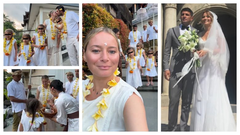 Cum au sărbătorit Laura Cosoi și soțul ei cei 10 ani de căsnicie. Momentul special i-a prins în vacanță, în Bali. „Am fost însoțiți ca într-un mic alai, binecuvântați cu apă sfântă, cu boabe de orez.”