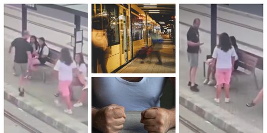 Un bărbat a bătut două copile în plină stradă, în Reșița. Martorii nu au intervenit