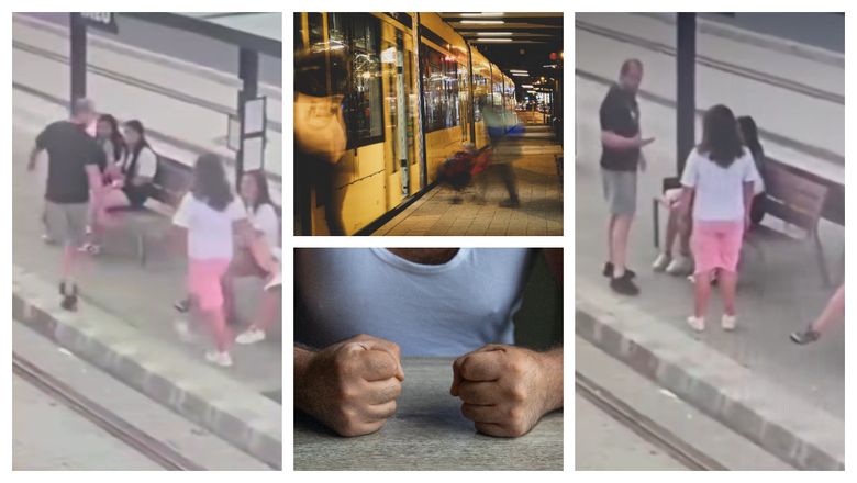 Un bărbat a bătut două copile în plină stradă, în Reșița. Martorii nu au intervenit