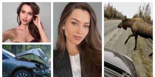 O rusoaică de 30 de ani, fostă Miss, a fost ucisă după ce un elan i-a strivit mașina