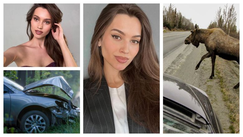 O rusoaică de 30 de ani, fostă Miss, a fost ucisă după ce un elan i-a strivit mașina