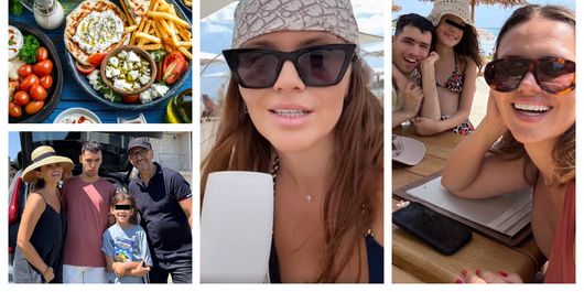 Cristina Șișcanu, despre vacanța în Grecia. Ce a mâncat alături de soțul ei? Vedeta a rămas surprinsă: “Eu nu înțeleg cum. Nu mi-a venit să cred!”