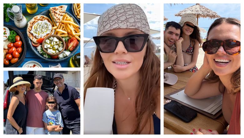 Cristina Șișcanu, despre vacanța în Grecia. Ce a mâncat alături de soțul ei? Vedeta a rămas surprinsă: “Eu nu înțeleg cum. Nu mi-a venit să cred!”