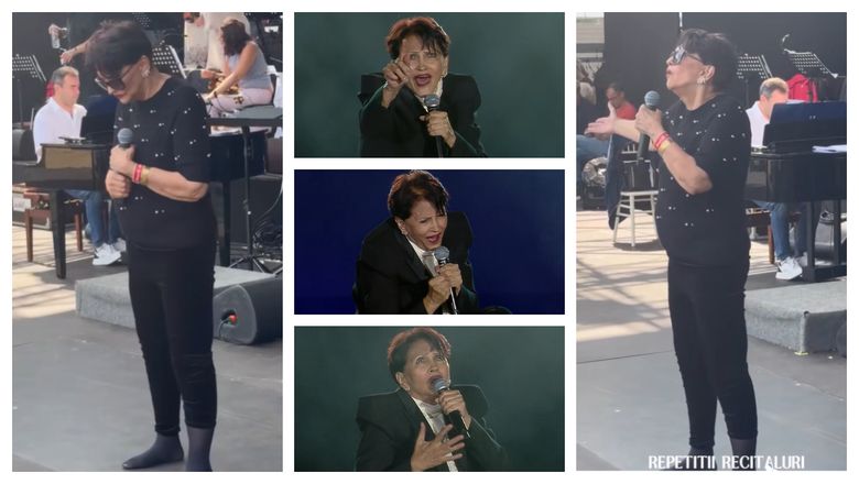 FOTO Apariția Didei Drăgan de la repetițiile Festivalului Mamaia 2025! Cunoscuta și apreciata artistă a impresionat cu vocea, profunzimea și vestimentația sobră, așa cum și-a obișnuit iubitul public