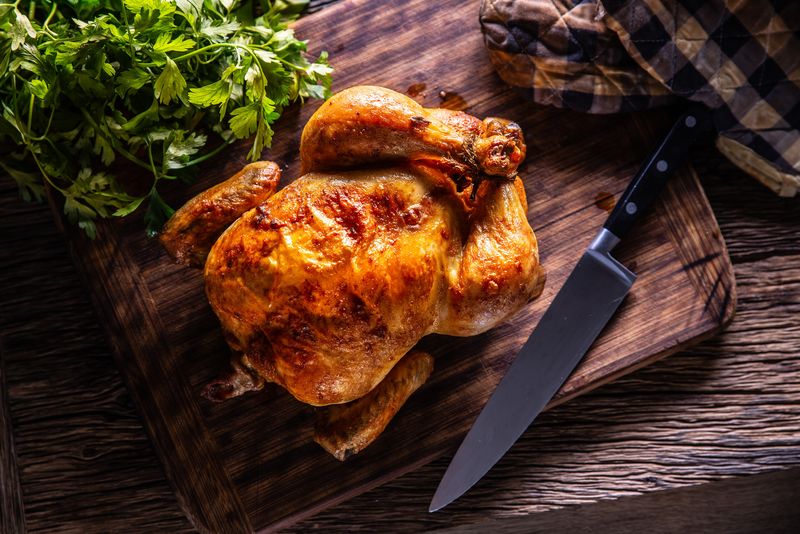 cel mai aromat pui la rotisor