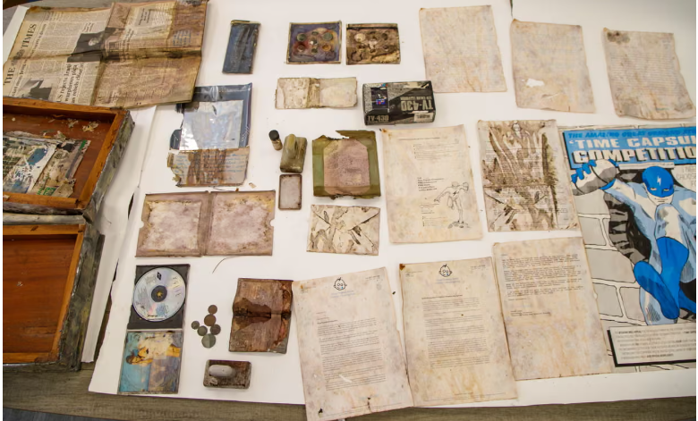 Obiecte din capsula timpului