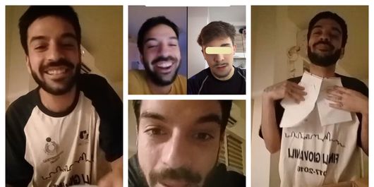 David Pușcaș declarație de dragoste, în timpul unui live pe Tik-Tok. Tânărul i-a mărturisit unui bărbat că îl place: “Nici nu visam.”
