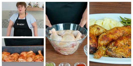 Pulpe de pui cu vin, la cuptor, rețeta pregătită de Gina Bradea: “E o rețetă rapidă, delicioasă, pe care o putem pregăti când avem oaspeți sau pentru familie.”