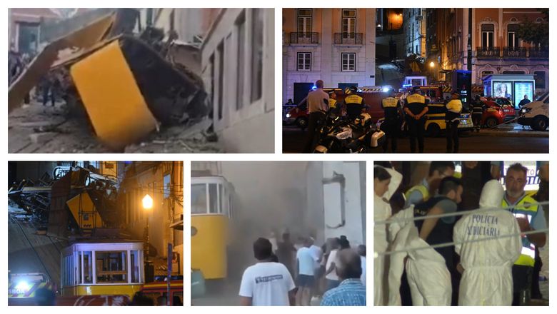 Se bănuiește o posibilă cauză care a dus la tragedia produsă în Lisabona! Cel puțin 15 persoane și-au pierdut viața în accidentul cu Funicularul Gloria