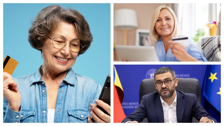 Vor întârzia pensiile, dacă beneficiarii nu trec la plata pe card? Ce noutăți a propus Ministrul Muncii, chiar și pentru pensionarii de la sate?