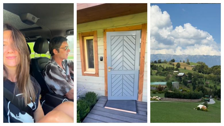 FOTO Adela Popescu a izbucnit în lacrimi după ce un câine a ajuns la poarta casei sale: „Nicio clipă nu mi-a fost teamă.”