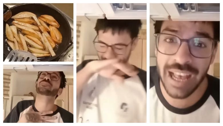 David Pușcaș, țipete în bucătărie. Ce a pățit fiul adoptiv al Luminiței Anghel când a vrut să își gătească niște cartofi prăjiți: „Vreau un bucătar personal.”