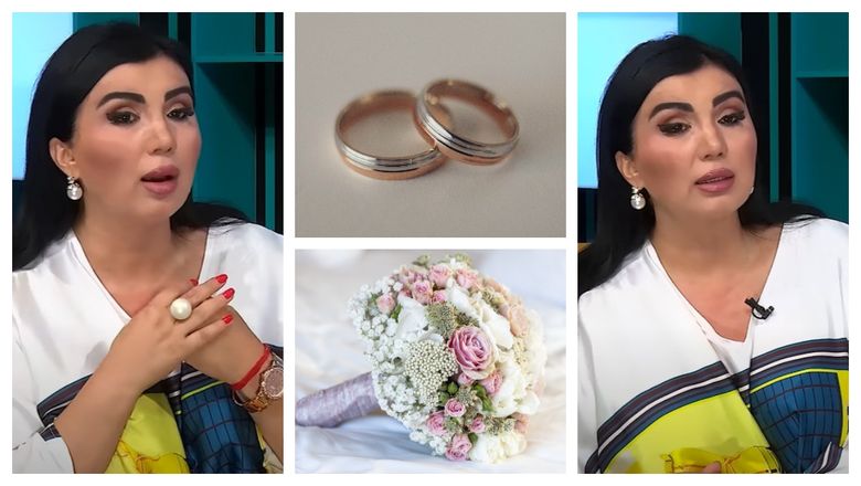 Adriana Bahmuțeanu se îmbracă în negru în ziua cununiei cu George Restivan: „Nu suntem duși cu capul”