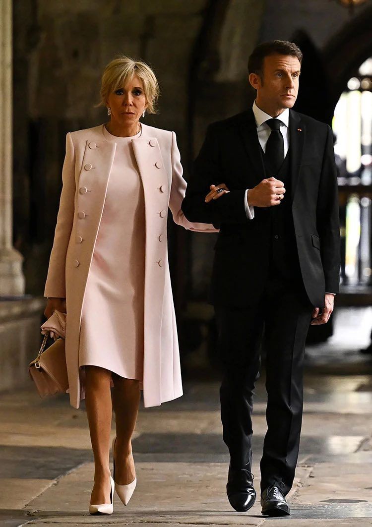 Emmanuel și Brigitte Macron